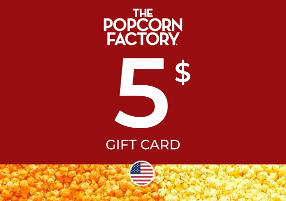 The Popcorn Factory Gift Card 5 USD