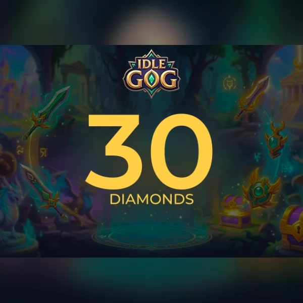 IDLE GOG - 30 Diamonds Direct Top-Up - GLOBAL