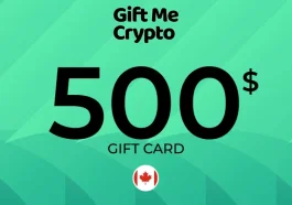 Gift Me Crypto Gift Card 500 CAD