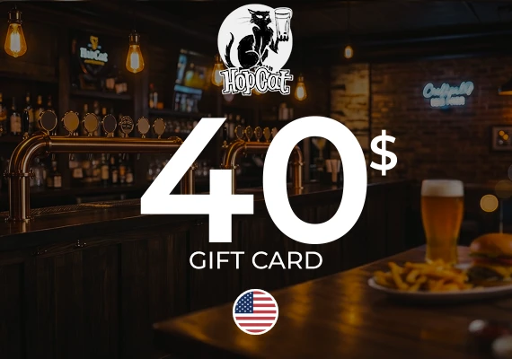 Hopcat Gift Card 40 USD