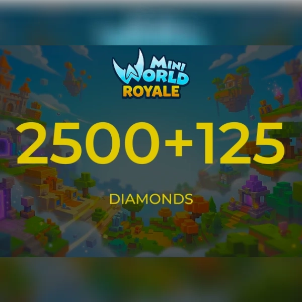 Mini World Royale - 2500 + 125 Diamonds Direct Top-Up - GLOBAL