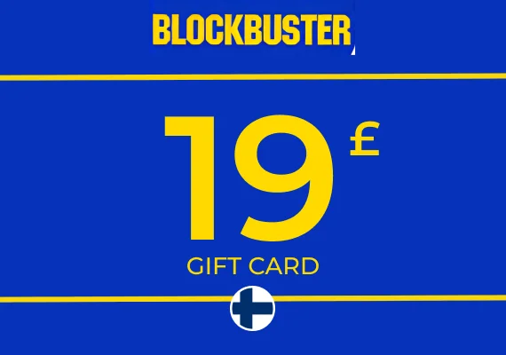 Blockbuster Gift Card 19 EUR