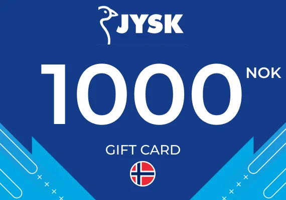 JYSK Gift Card 1000 NOK