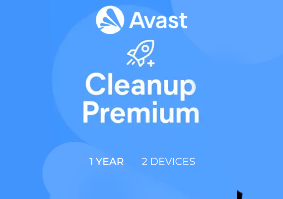 Avast Cleanup Premium 1 Year 2 Devices