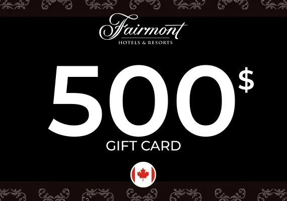 Fairmont Gift Card 500 CAD