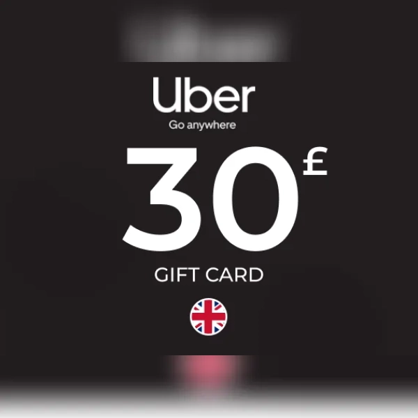 Uber Gift Card 30 GBP Key - UNITED KINGDOM