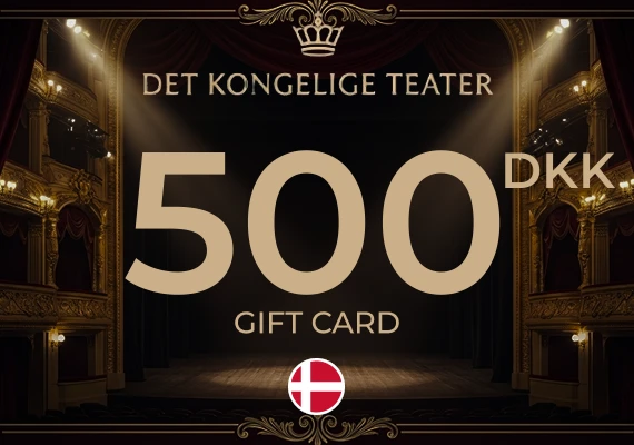 Det Kongelige Teater Gift Card 500 DKK
