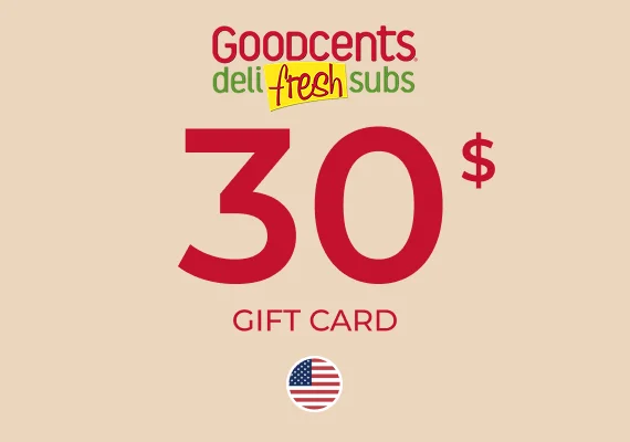 Goodcents Deli Gift Card 30 USD Key - UNITED STATES