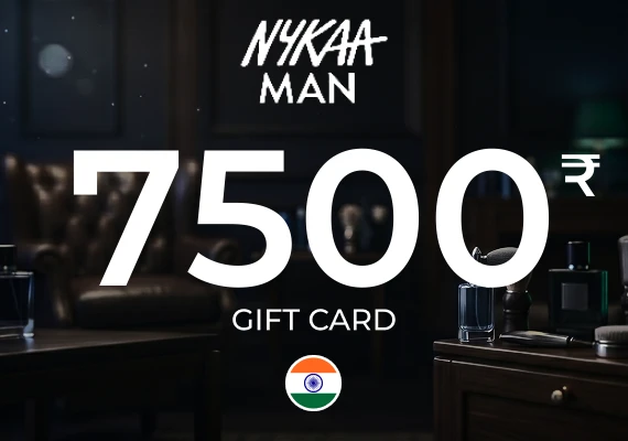 Nykaa Man Gift Card 7500 INR