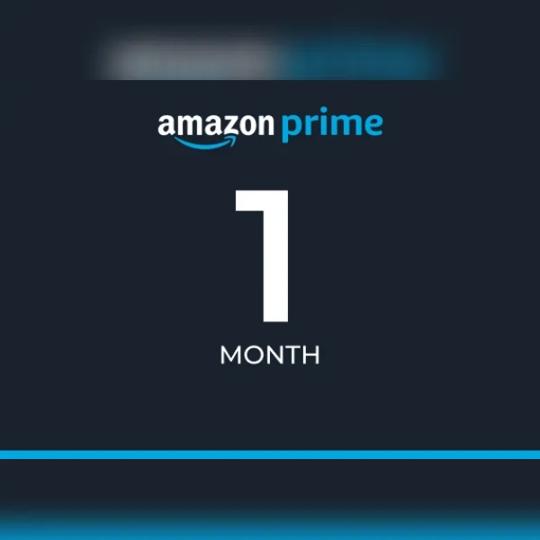 Amazon Prime Video - 1 Month ACCOUNT - GLOBAL