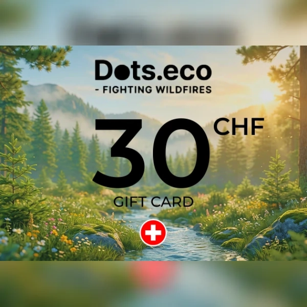 Dots.eco - Fighting Wildfires Gift Card 30 CHF Key - SWITZERLAND