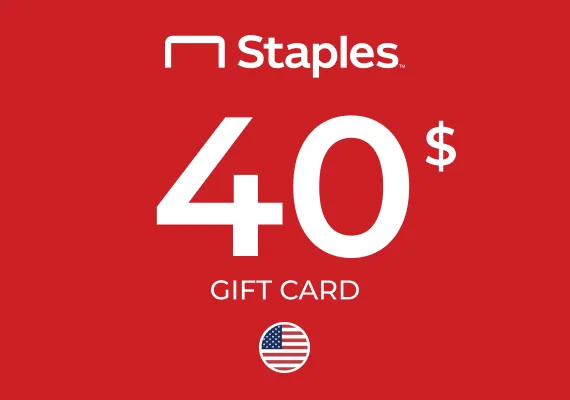 Staples Gift Card 40 USD