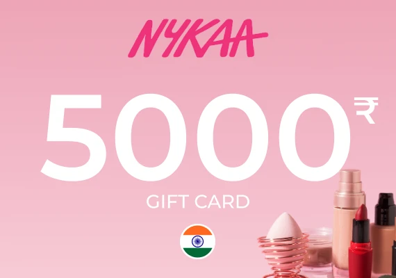 Nykaa Fashion Gift Card 5000 INR
