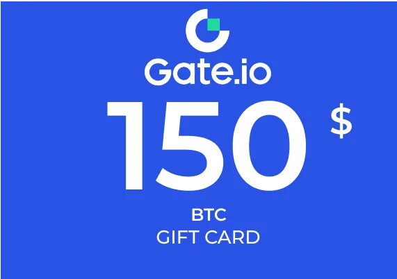 Gate.io Gift Card (BTC) 150 USD
