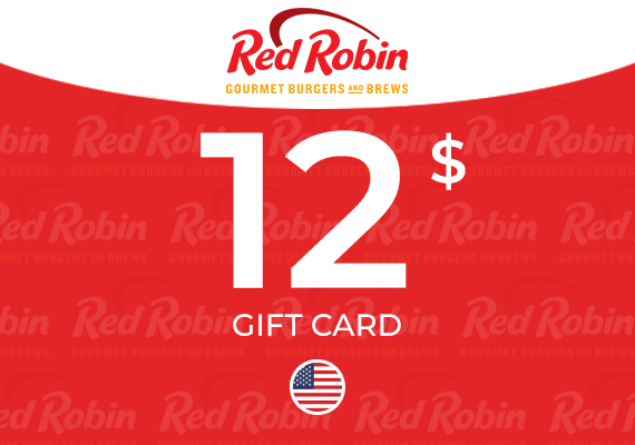 Red Robin Gift Card 12 USD