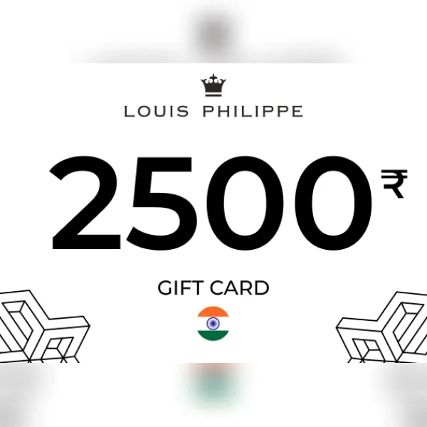 Louis Philippe India Gift Card 2500 INR Key - INDIA