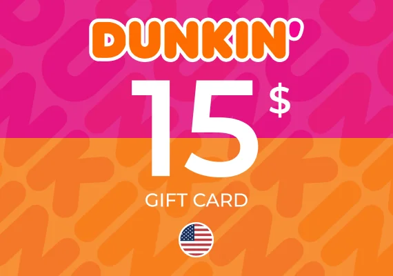 Dunkin' Donuts Gift card 15 USD