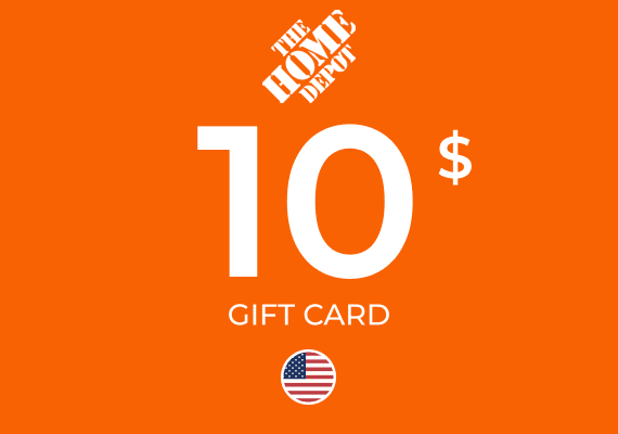 The Home Depot Gift Card 10 USD