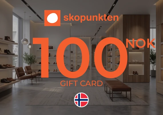 Skopunkten Gift Card 100 NOK