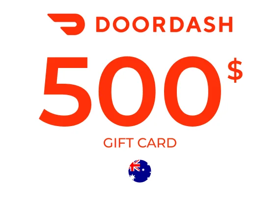 DoorDash Gift Card 500 AUD