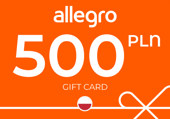 Allegro Gift Card 500 PLN (PL) Allegro Gift Card 500 PLN (PL)