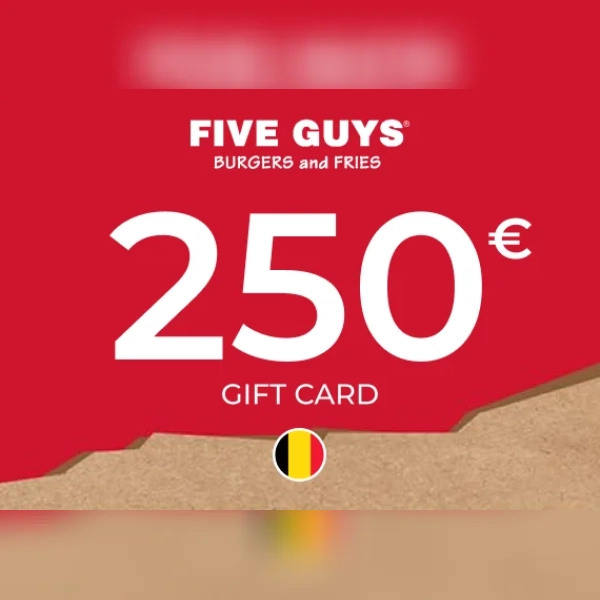 Five Guys Gift Card 250 EUR Key - GERMANY