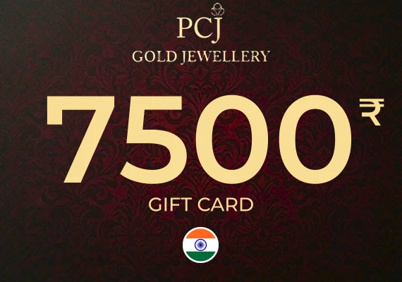 PCJ Gold Coin Gift Card 7500 INR