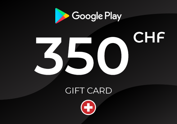 Google Play Gift Card 350 CHF Key - SWITZERLAND