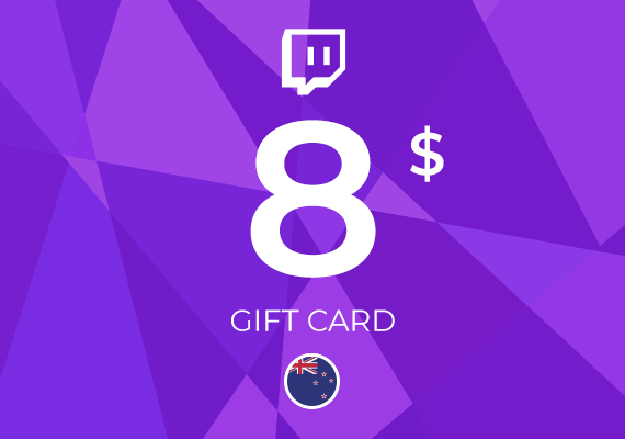 Twitch Gift Card 8 AUD