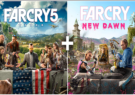 Far Cry 5 Gold Edition + Far Cry New Dawn Deluxe Edition Bundle (PC) Steam Gift - EU