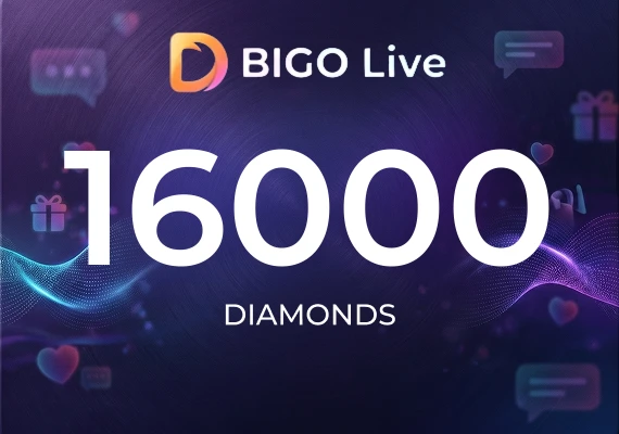 BIGO Live - 16,000 Diamonds