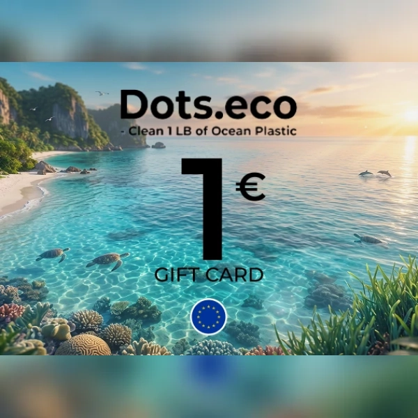 Dots.eco - Clean 1 LB of Ocean Plastic Gift Card 1 EUR Key - EU