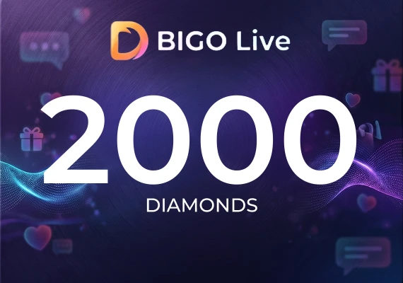 BIGO Live - 2,000 Diamonds