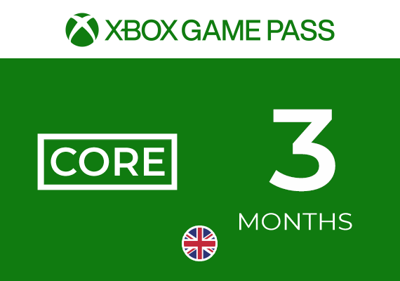 Xbox Game Pass Core 3 Months Xbox Game Pass Core 3 Months