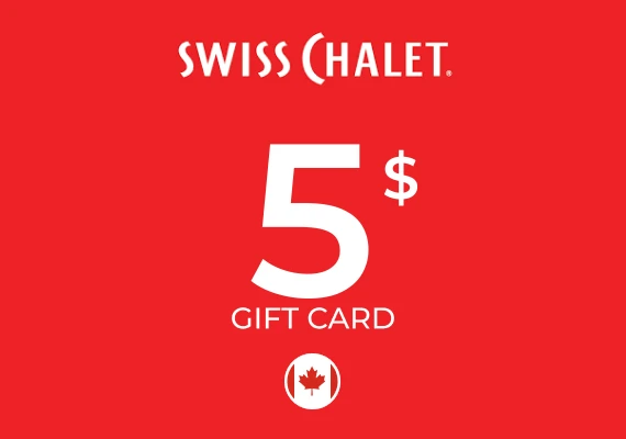 Swiss Chalet Gift Card 5 CAD