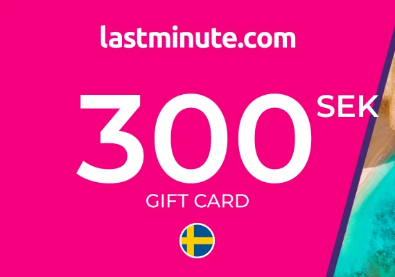 lastminute.com Travel Gift Card 300 SEK
