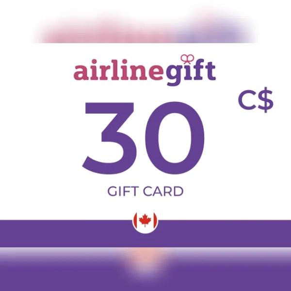 AirlineGift Gift Card 30 CAD Key - CANADA