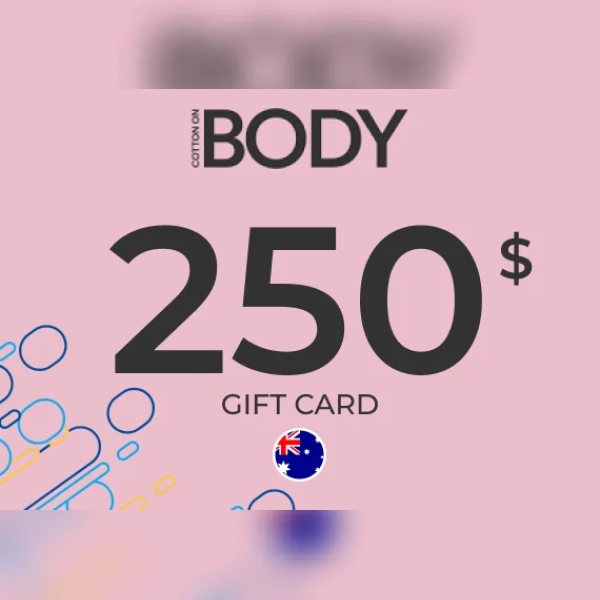 Cotton On Body Gift Card 250 AUD Key - AUSTRALIA