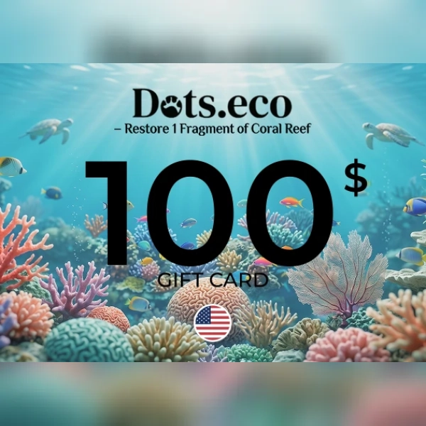 Dots.eco - Restore 1 fragment of coral reef Gift Card 100 USD Key - UNITED STATES