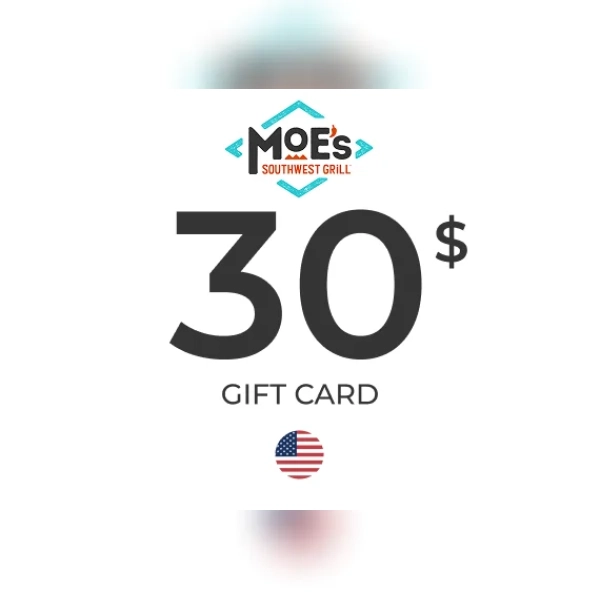Moe’s Southwest Grill Gift Card 30 USD Key - UNITED STATES