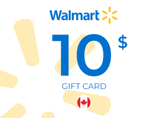 Walmart Gift Card 10 CAD