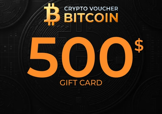 Crypto Voucher Bitcoin (BTC) 500 USD