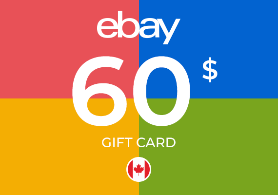 eBay Gift Card 60 CAD