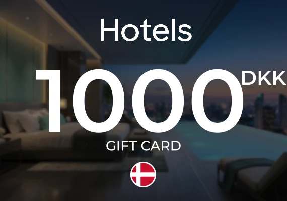 Hotels Online Gift Card 1000 DKK