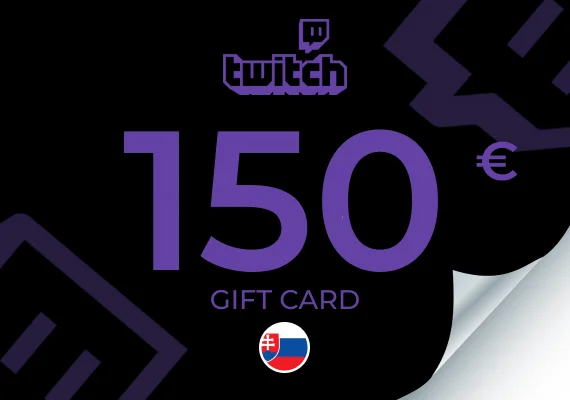 Twitch Gift Card 150 EUR
