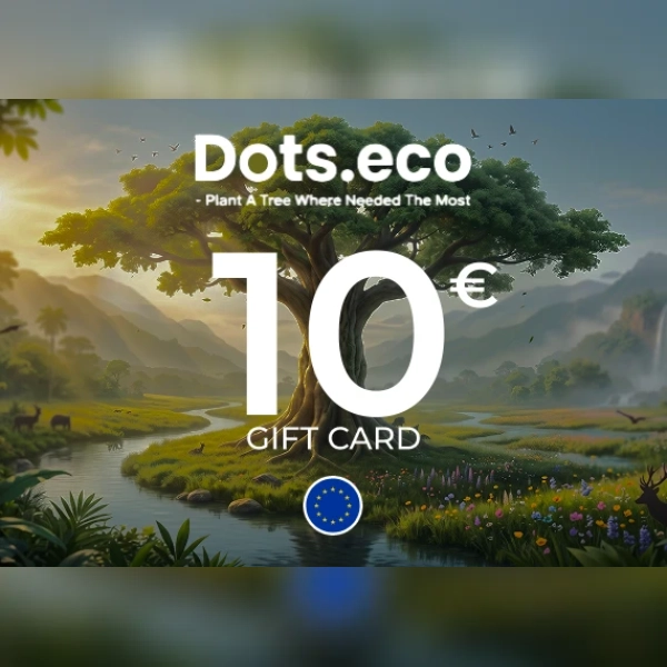 Dots.eco - Plant a tree where needed the most Gift Card 10 EUR Key - EU