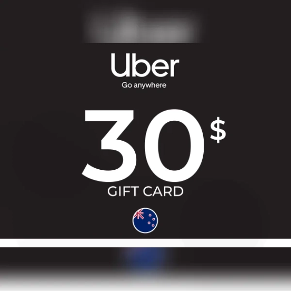 Uber Rides Gift Card 30 NZD Key - NEW ZEALAND