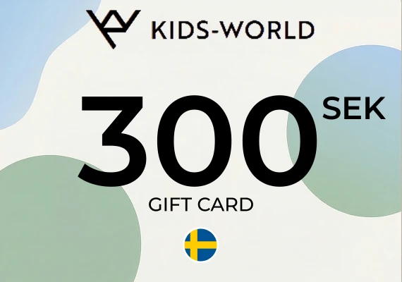 Kids-world Gift Card 300 SEK