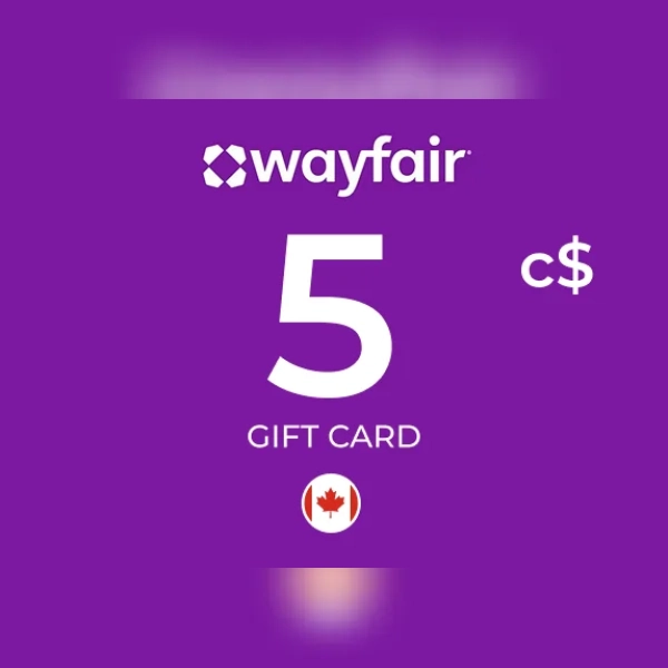 Wayfair Gift Card 5 CAD Key - CANADA