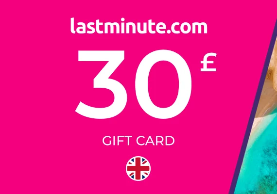 lastminute.com Travel Gift Card 30 GBP